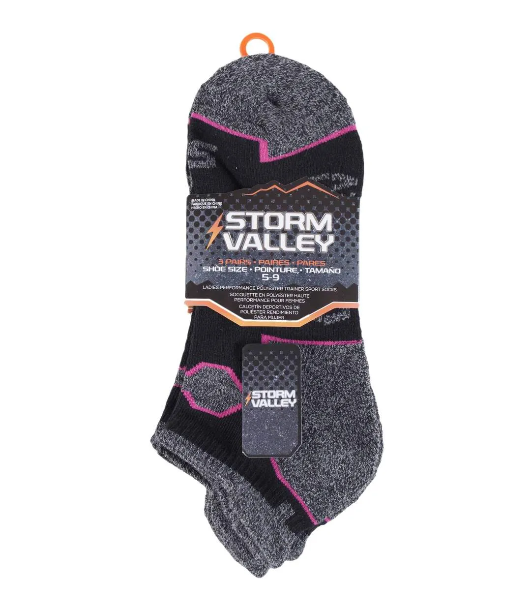 3 Paires Chaussettes de Sport Femme Invisibles