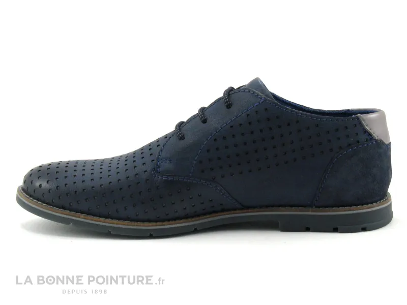 Achat chaussures Bugatti Homme Chaussure habillée, vente Bugatti FEDARO 311-A6S03 Blue - Chaussure derbi Homme - Bleu