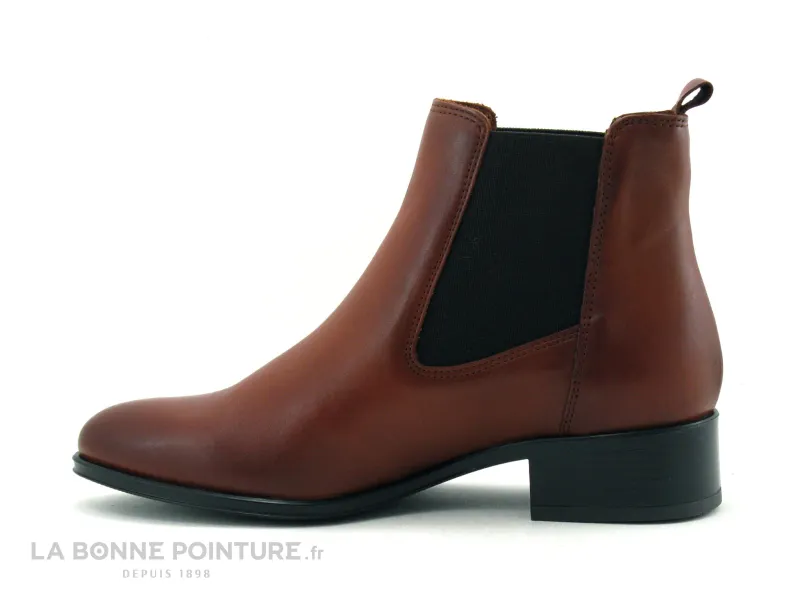 Achat chaussures Fantasy Ykx Co Femme Boots, vente Fantasy 567001FY Sequoia - Boots Chelsea Femme cuir marron