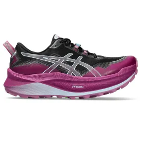 ASICS Trabuco Max 3 Black/Light Blue - Chaussures De Trail-Running Femme