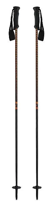 BATONS SKI STANS BLACK ORANGE