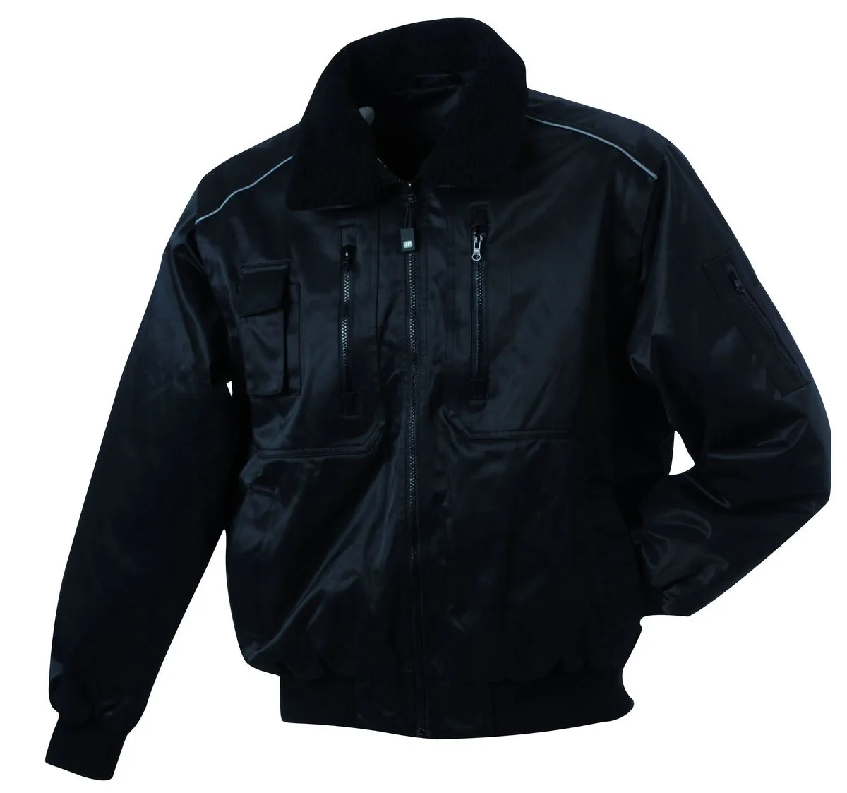 Blouson hiver 3 en 1 manches amovibles - JN812 - noir - Workwear 