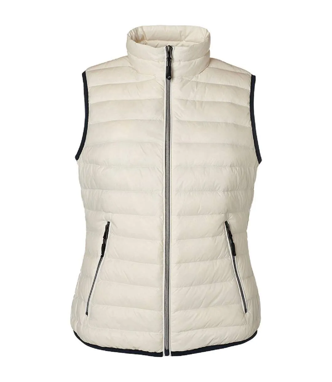 Bodywarmer duvet - JN1137 - blanc cassé - Femme