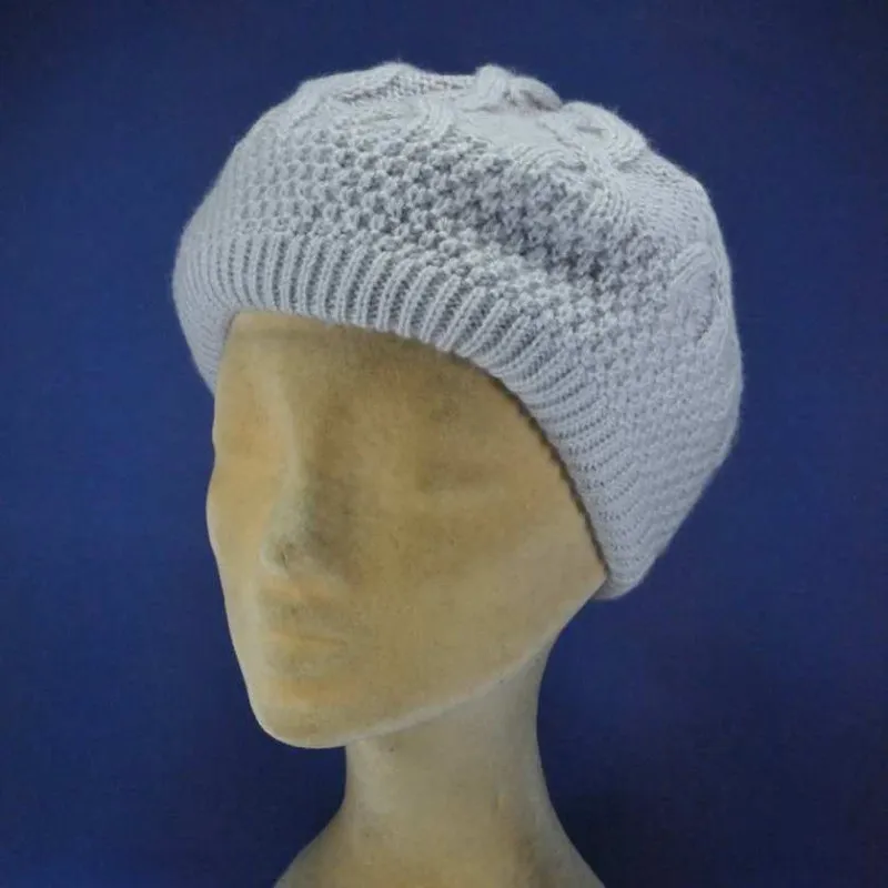 Bonnet béret tricot femmes - Vente en ligne