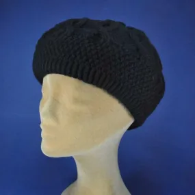 Bonnet béret tricot femmes - Vente en ligne