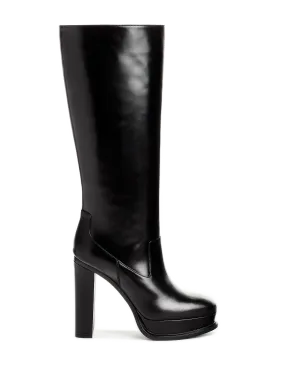 BOTTES EN CUIR - ALEXANDER MCQUEEN pour FEMME | Printemps