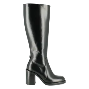 BOTTES EN CUIR BRETZEL - JONAK pour FEMME | Printemps