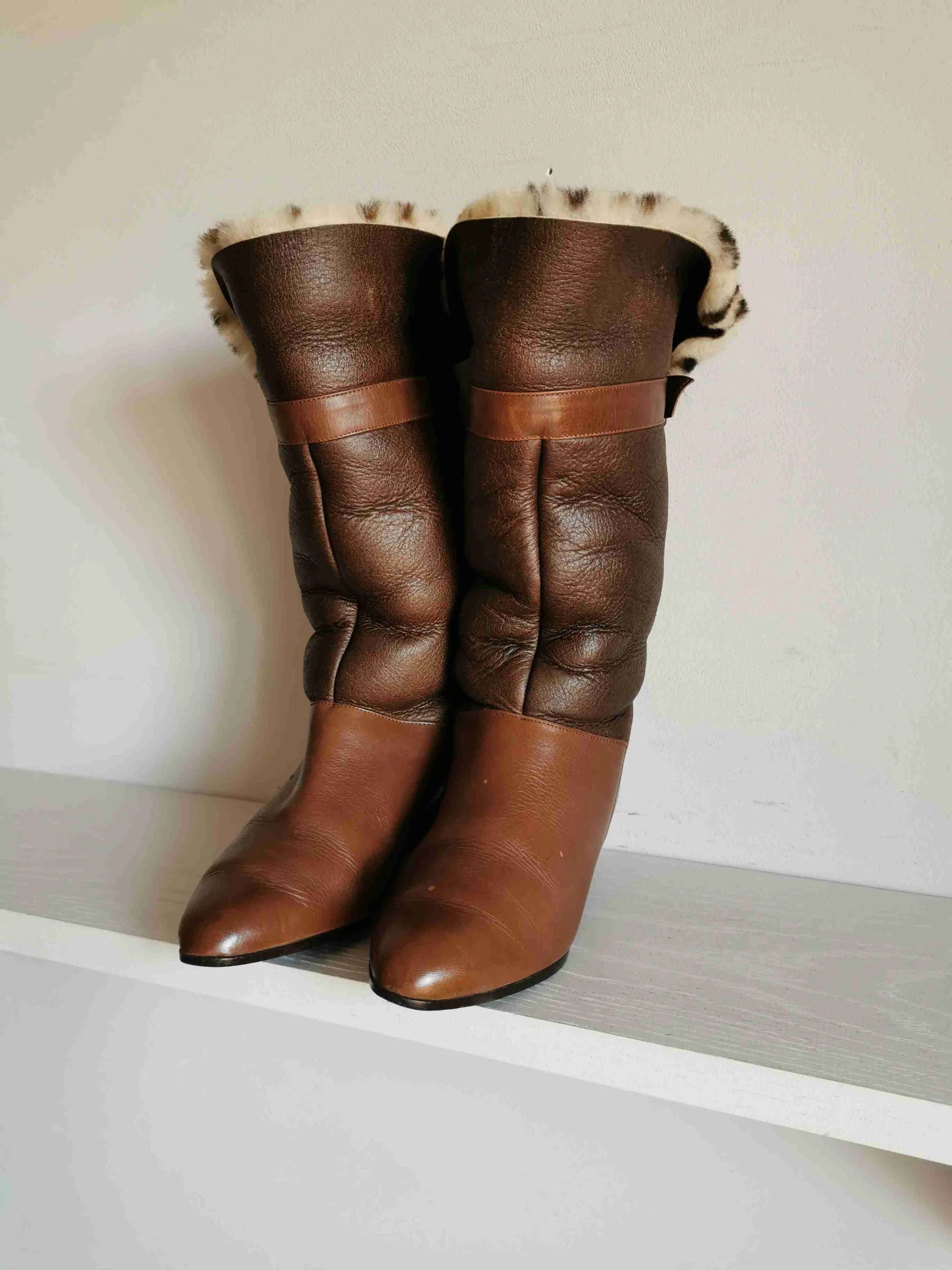 Bottes en cuir