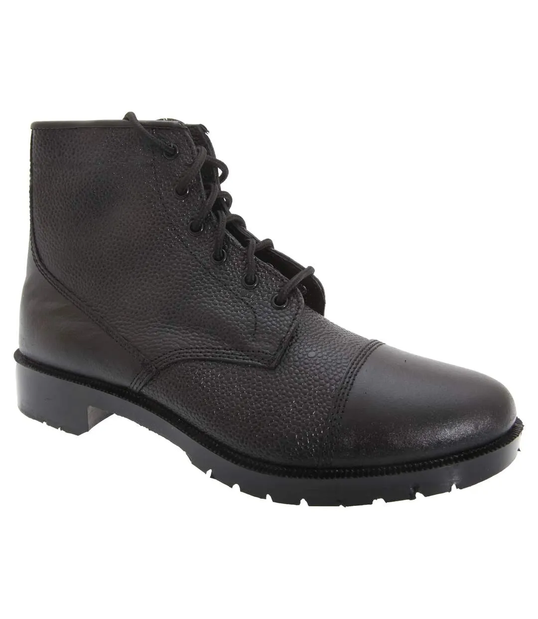 Bottines en cuir homme noir Grafters