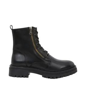 Bottines Femme IRIDEA en cuir noir      | 3 Suisses