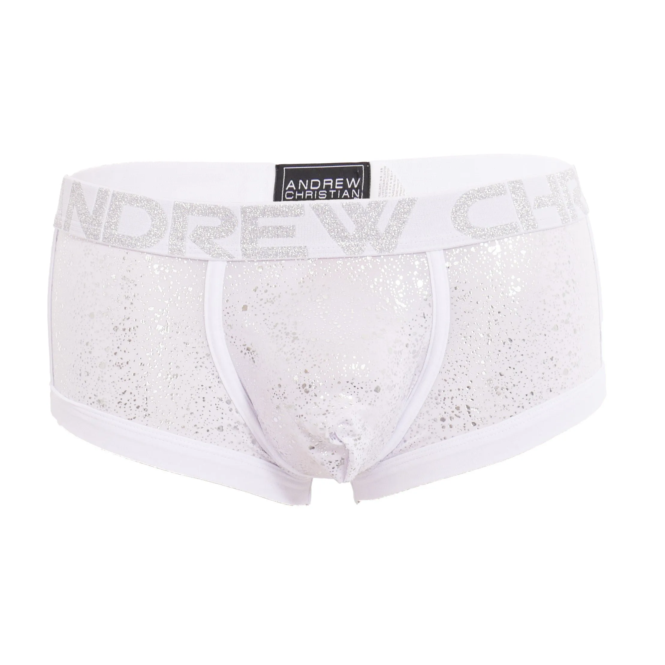 Boxer Snow Sheer w/ Almost Naked - Andrew Christian : vente shorty ...