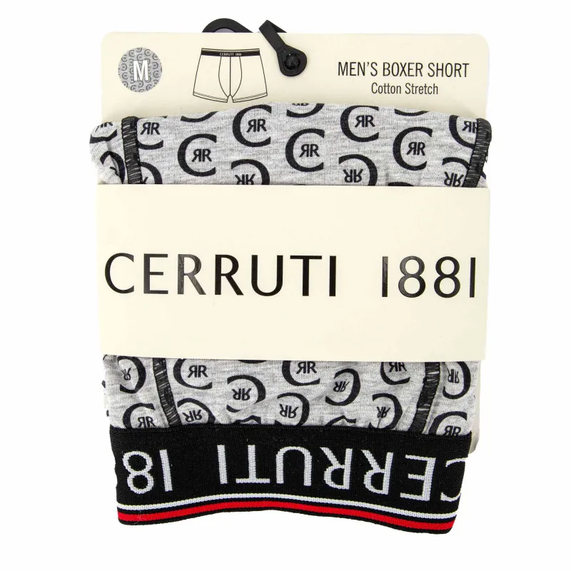 Boxer à motifs coton stretch Homme CERRUTI à prix dégriffé ! |