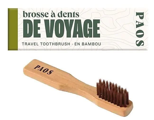 BROSSE A DENT BAMBOU DE VOYAGE