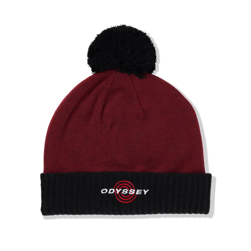 Callaway - Bonnet PomPom - Homme Bordeaux