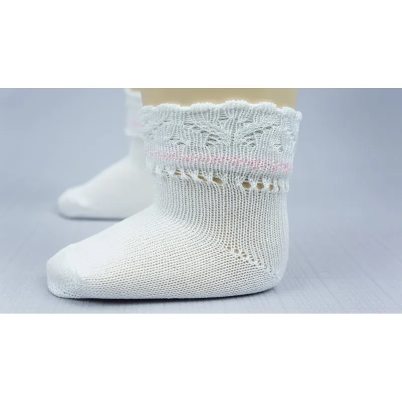 Chaussette cérémonie bébé