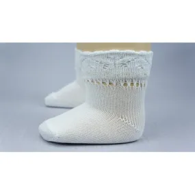 Chaussette cérémonie bébé