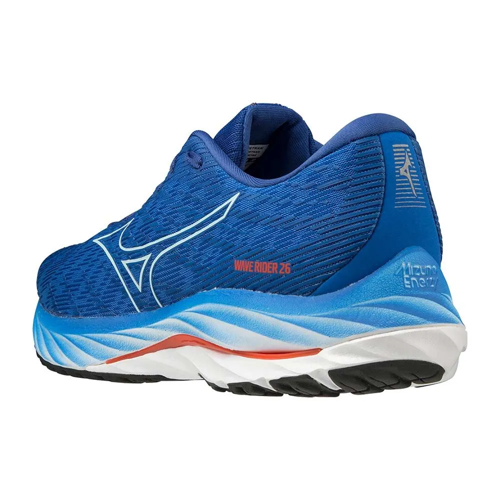 Chaussure de running Mizuno | MIZUNO WAVE RIDER 26 Homme  SSonic/IceWater/ChTomato|J1GC220305