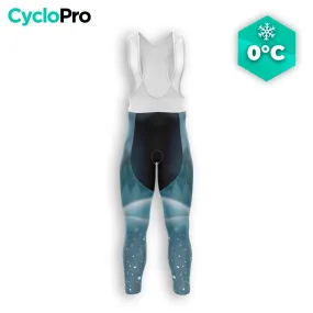 COLLANT CYCLISTE HIVER HOMME BLEU - SNOW+