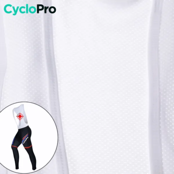 COLLANT CYCLISTE THERMIQUE ROUGE - HIVER - HOMME - DESTOCKAGE