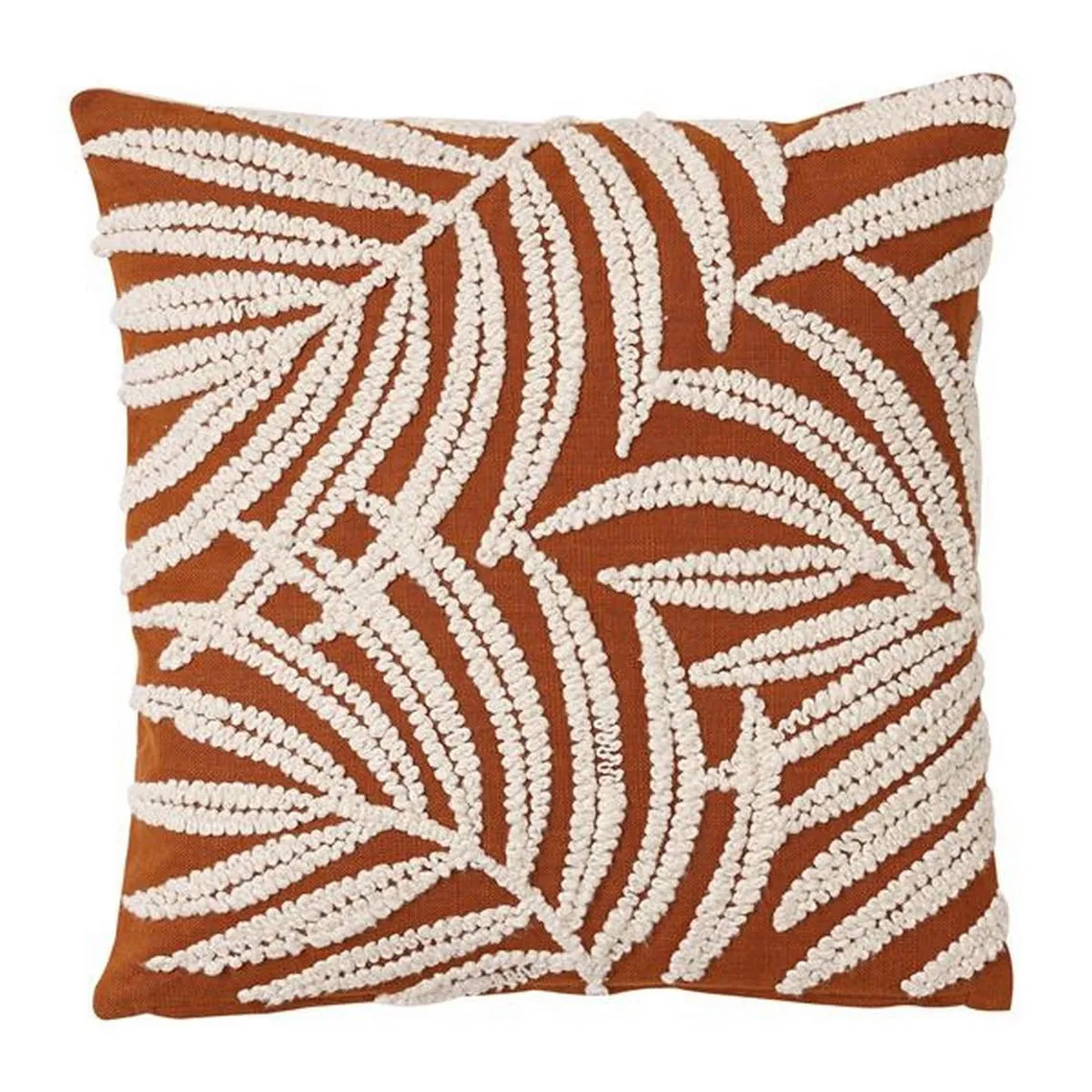 Coussin LYPTUS en polyester marron caramel  | 3 Suisses