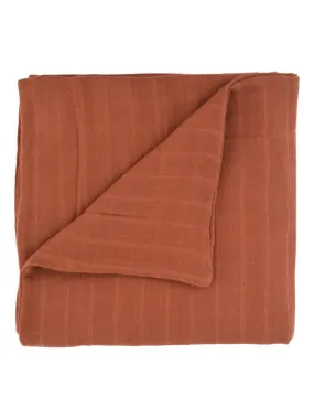 Couverture unie LITTLE CREVETTE - Marron