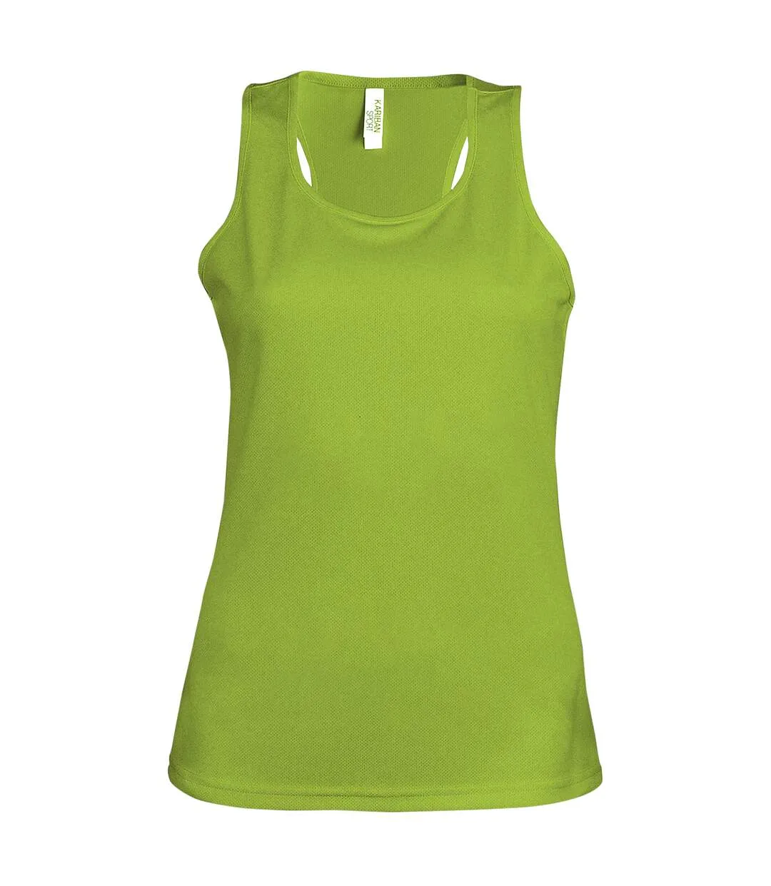 Débardeur de sport femme vert citron Kariban Proact