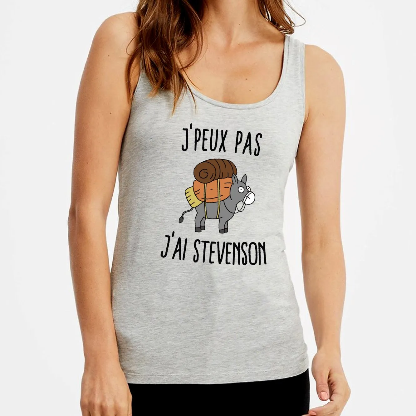 Débardeur Femme J'peux pas j'ai Stevenson