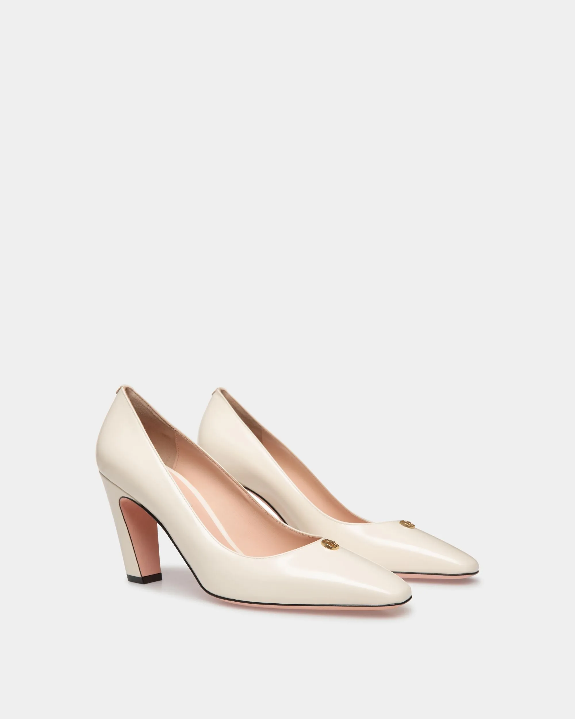 Escarpin Sylt En Cuir Blanc