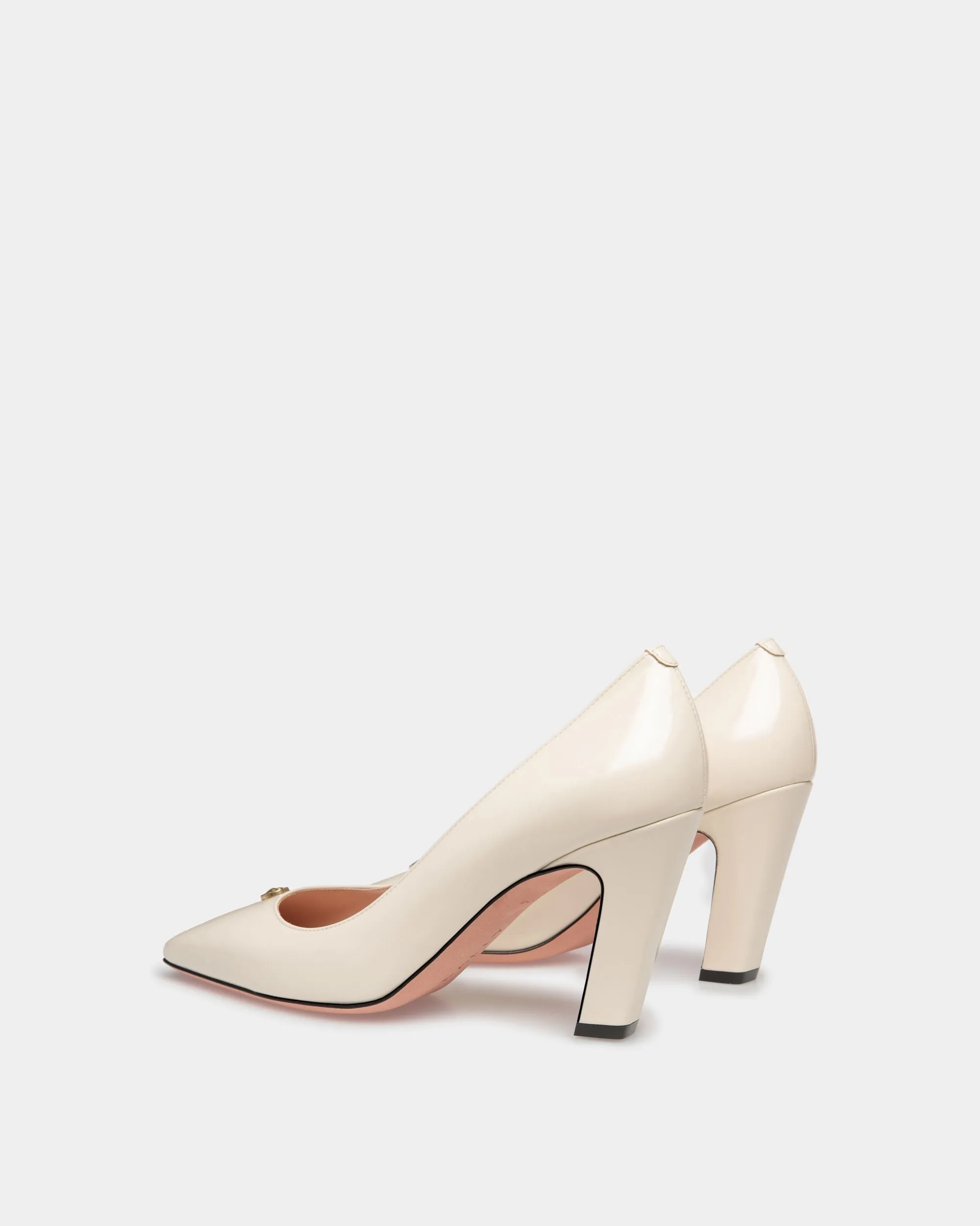 Escarpin Sylt En Cuir Blanc