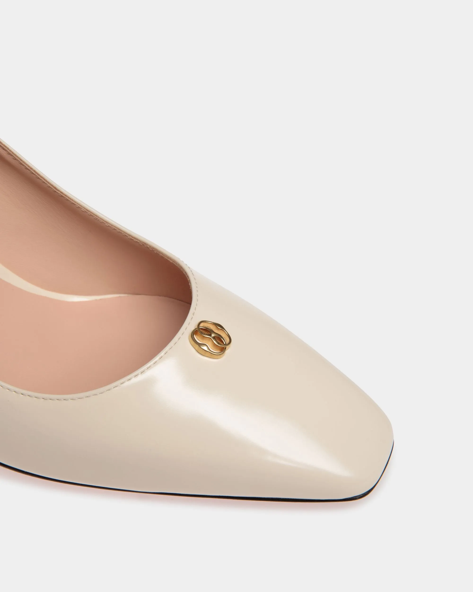 Escarpin Sylt En Cuir Blanc