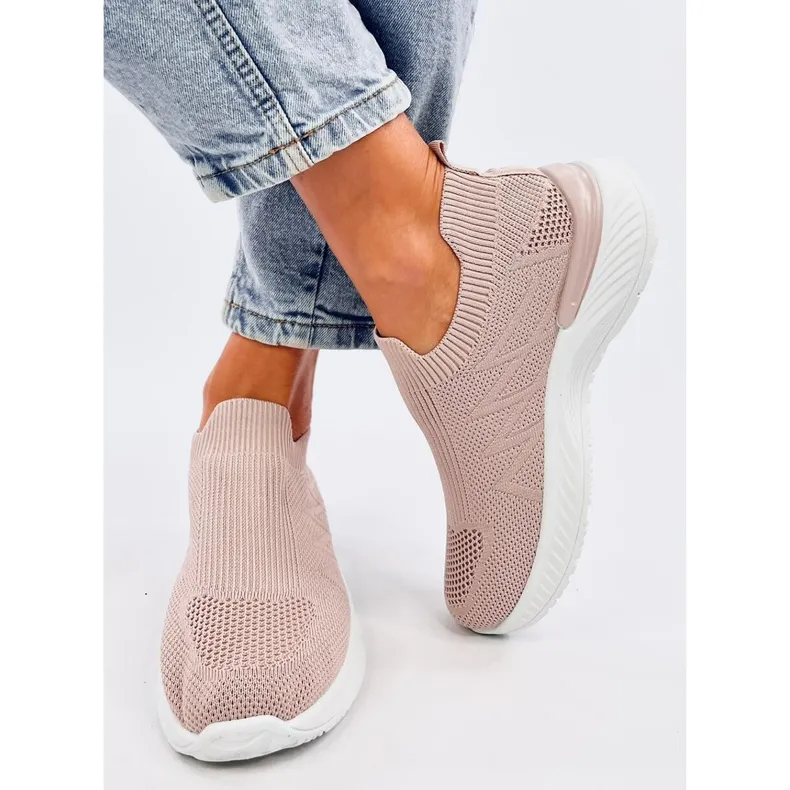 Fourny Chaussures de sport chaussettes roses