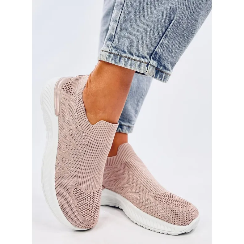 Fourny Chaussures de sport chaussettes roses