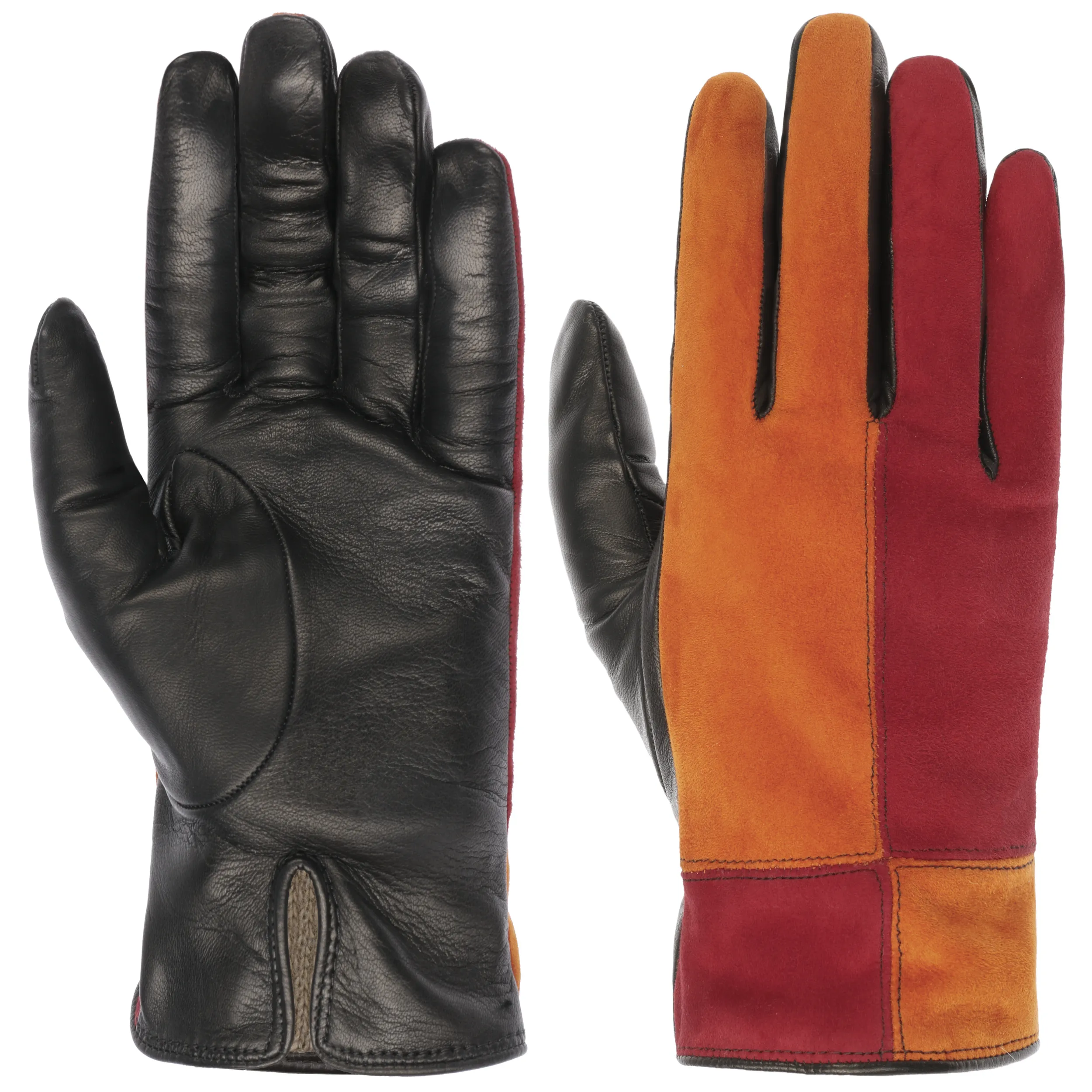 Gants pour Femme Leather Mix by Caridei --> Chapeaux, casquettes & bonnets en ligne ▷ Chapeaushop