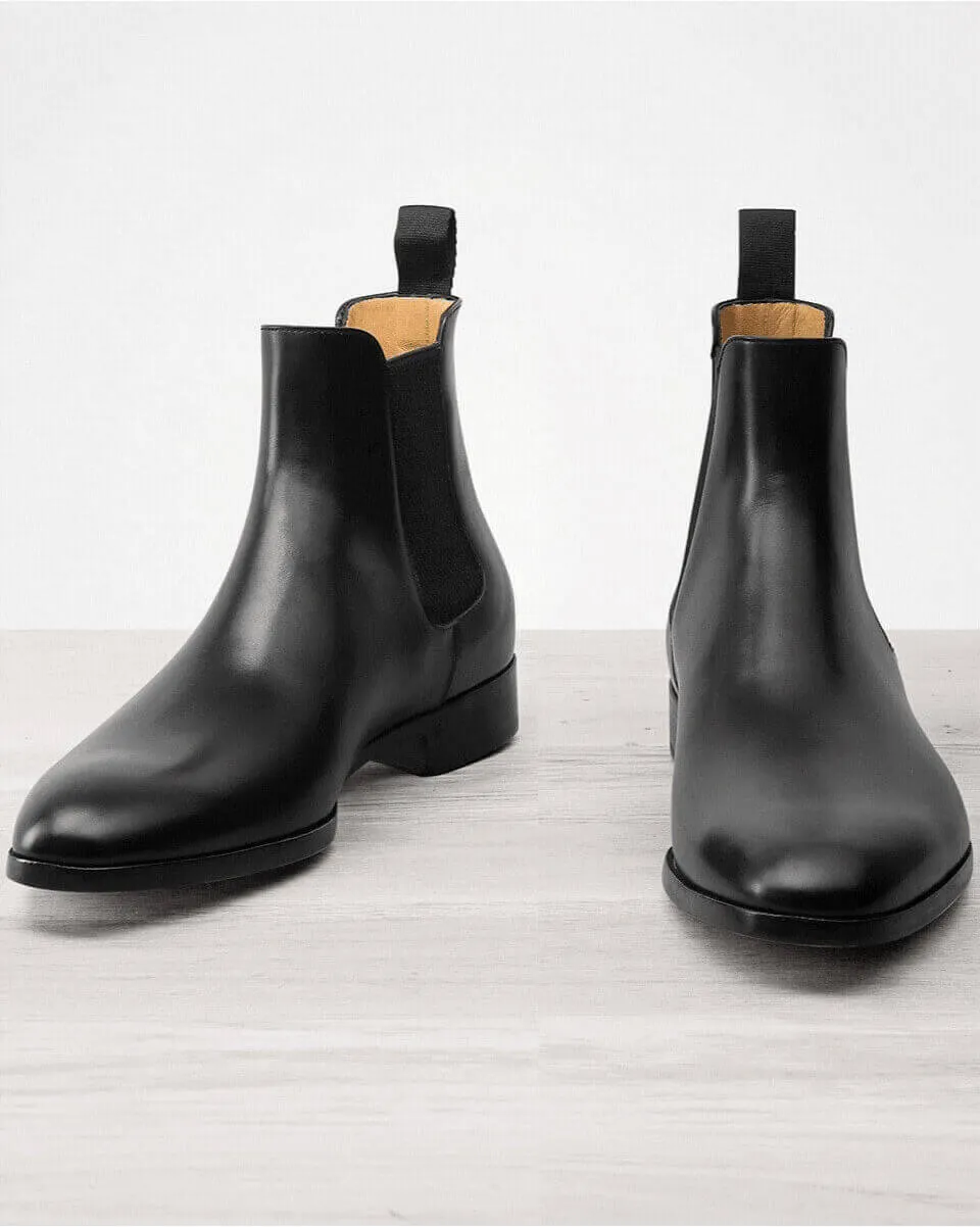 Henry - Bottines Chelsea noire | Chelsea Boots en cuir | In Corio