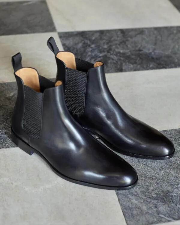 Henry - Bottines Chelsea noire | Chelsea Boots en cuir | In Corio