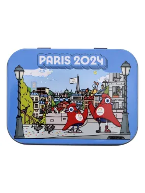 JO 2024 - Boîte en métal de 24 pansements - N/A