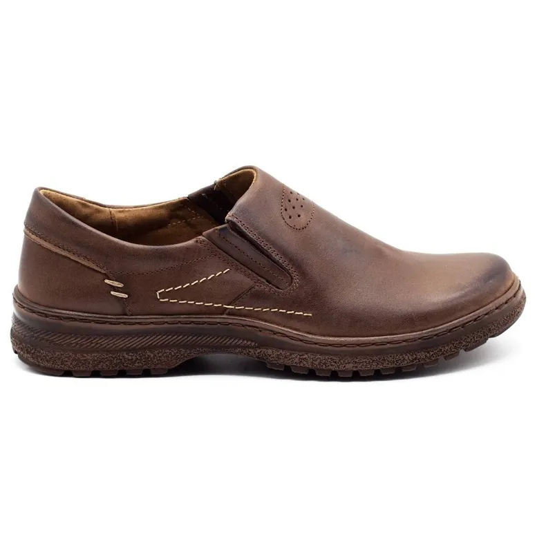 KOMODO 869 chaussures décontractées marron pour hommes brun