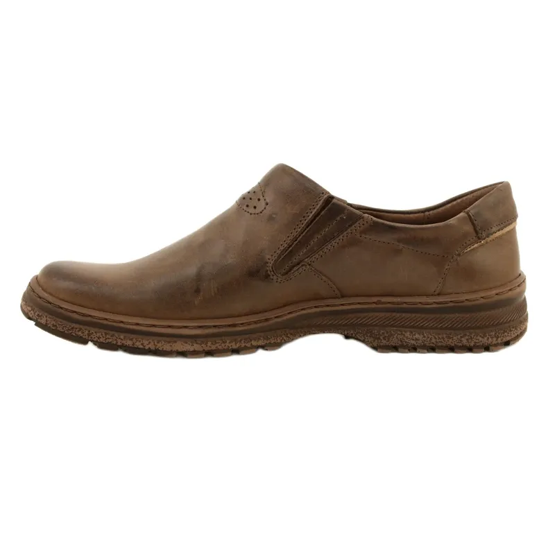 KOMODO 869 chaussures décontractées marron pour hommes brun