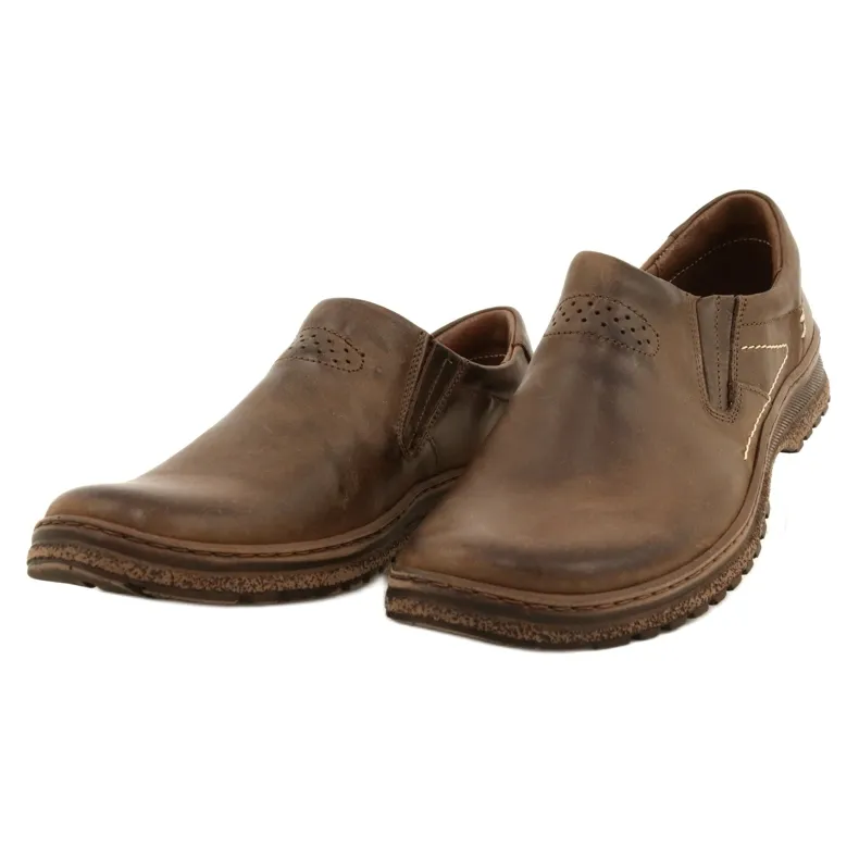 KOMODO 869 chaussures décontractées marron pour hommes brun