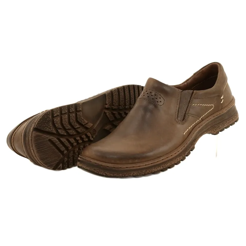 KOMODO 869 chaussures décontractées marron pour hommes brun