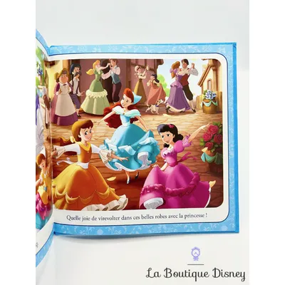 Livre La plus belle des robes Cendrillon Disney Princesses Hachette Jeunesse