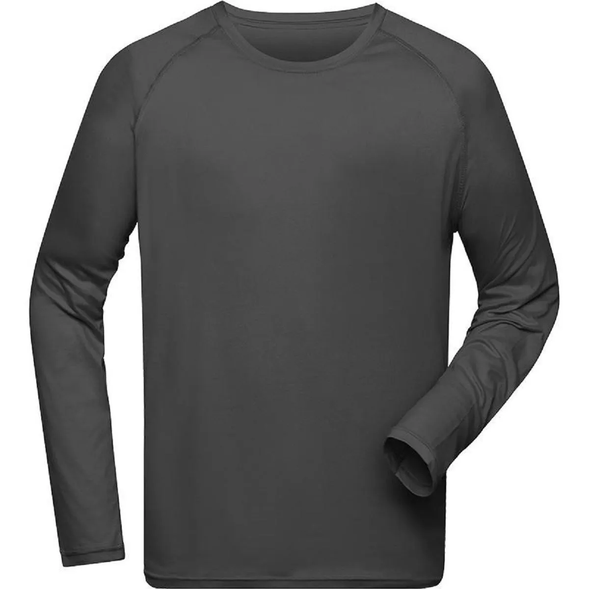 Maillot running en polyester recyclé - Homme - JN522 - gris titane 