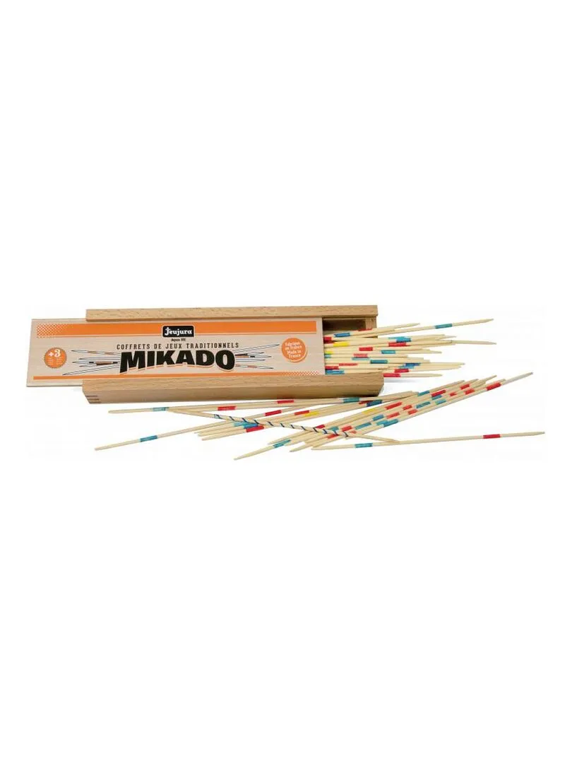 Mikado en bois - coffret en bois - N/A