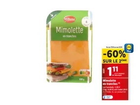 Mimolette en tranches