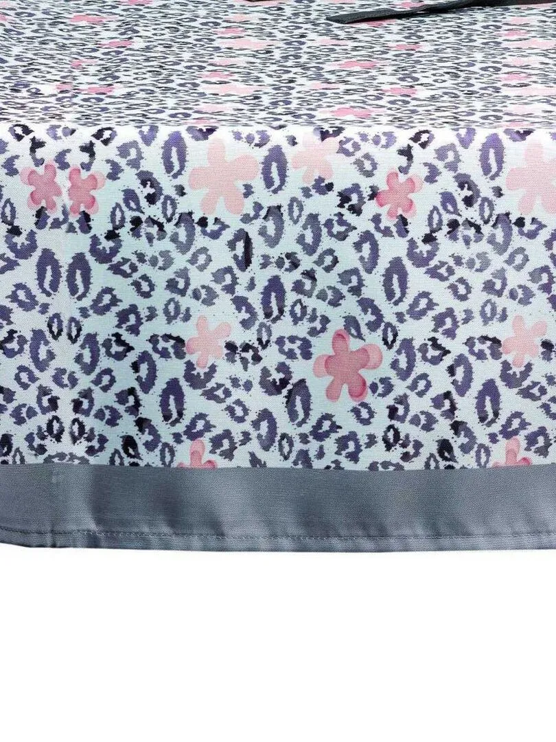 Nappe Polyester à motifs Yona - Blanc