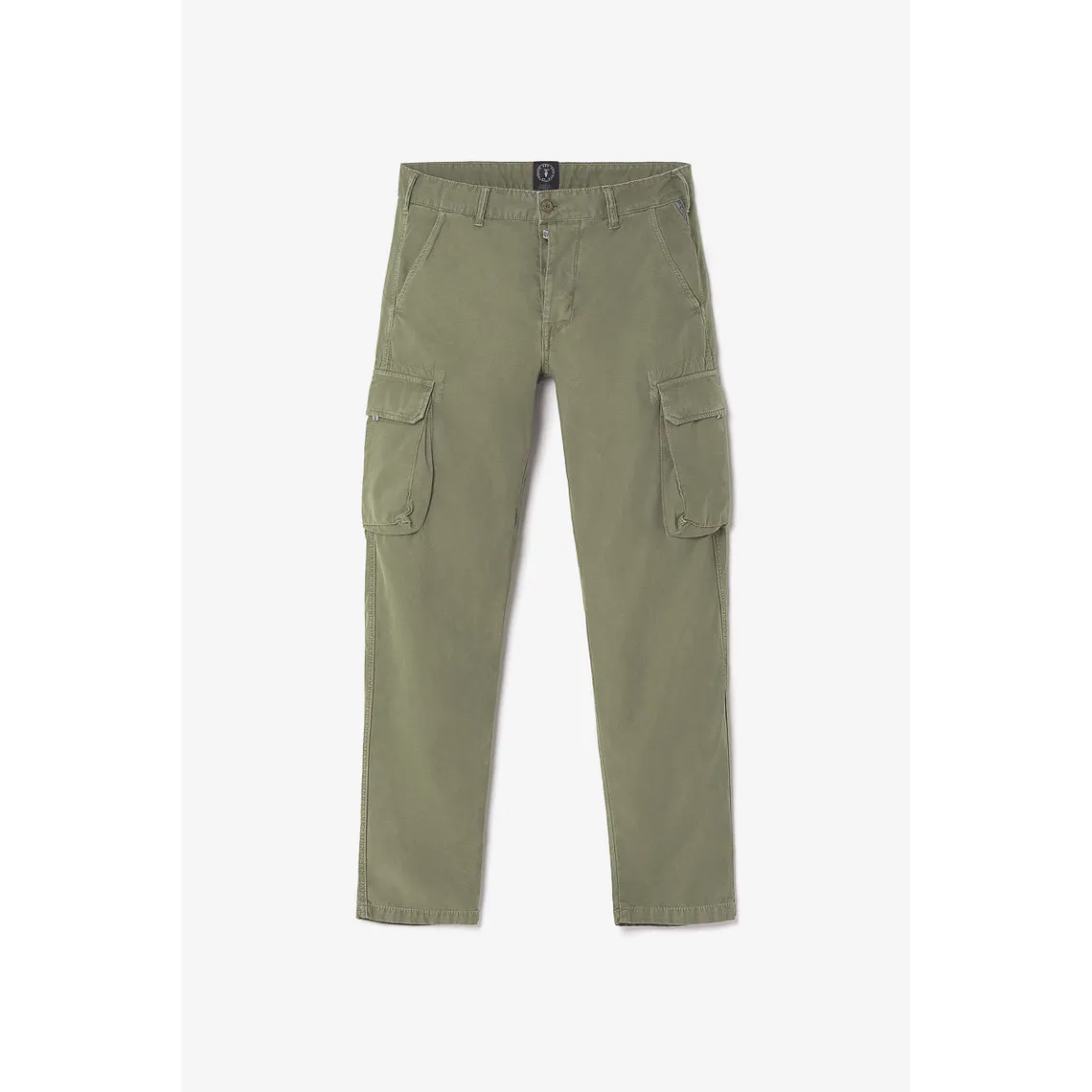 Pantalon cargo pour homme Sami vert en coton | 3 Suisses