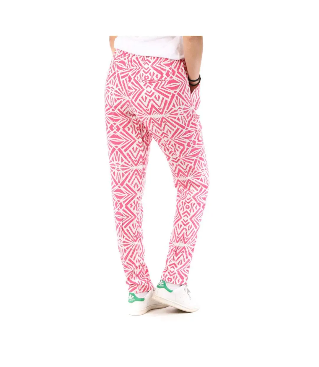 Pantalon Rose à Motifs Femme Only Nova Life