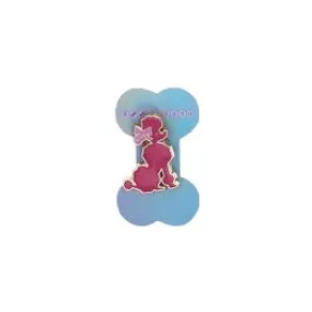 Pin's chien caniche royal rose Roodoudou - Le petit Souk