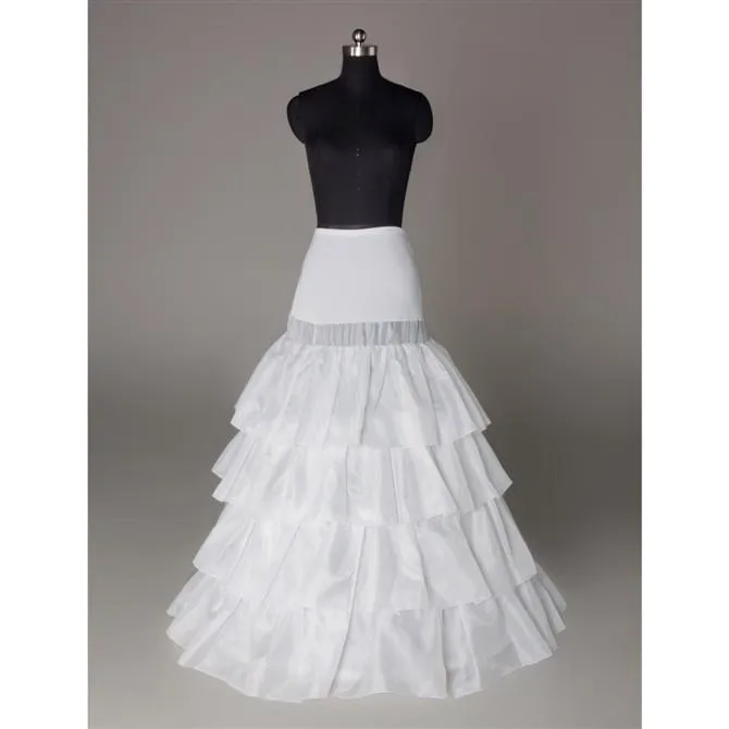 Plus La Taille Mariée Crinoline Jupon Jupe 3 Cerceaux Jupons Pour Robes De Bal Accessoires De Mariage Échantillon Réel De Haute 