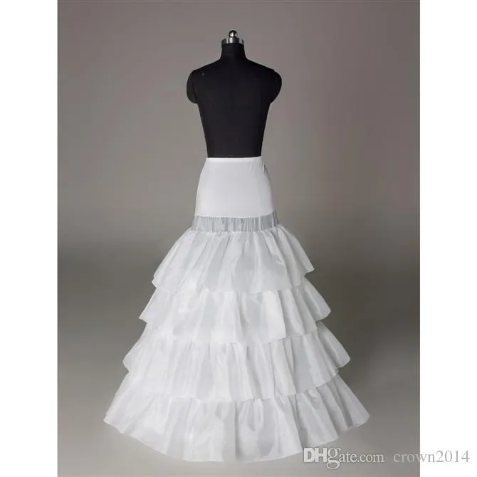 Plus La Taille Mariée Crinoline Jupon Jupe 3 Cerceaux Jupons Pour Robes De Bal Accessoires De Mariage Échantillon Réel De Haute 